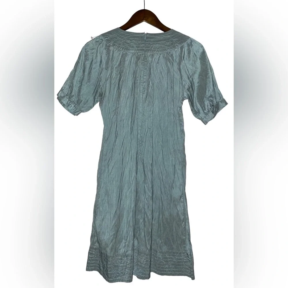 Christiane Cello Calypso Silk Mini Dress‎ Women L Formal Glam Cocktail Dinner